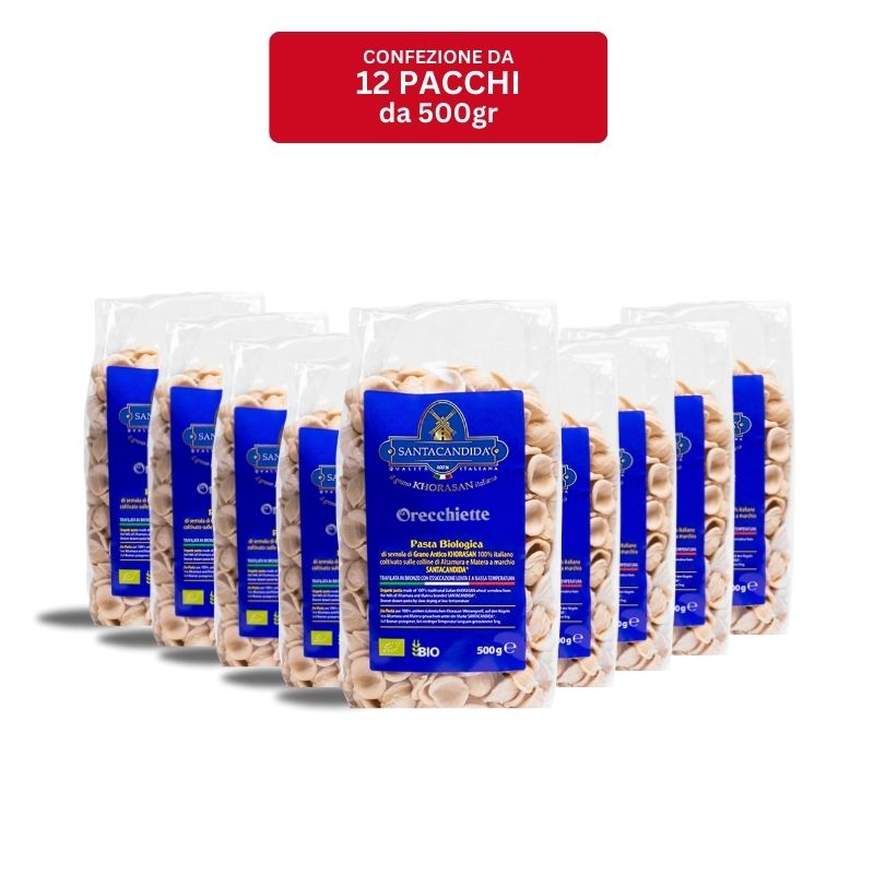 BOX Orecchiette di Khorasan bio 12 pz