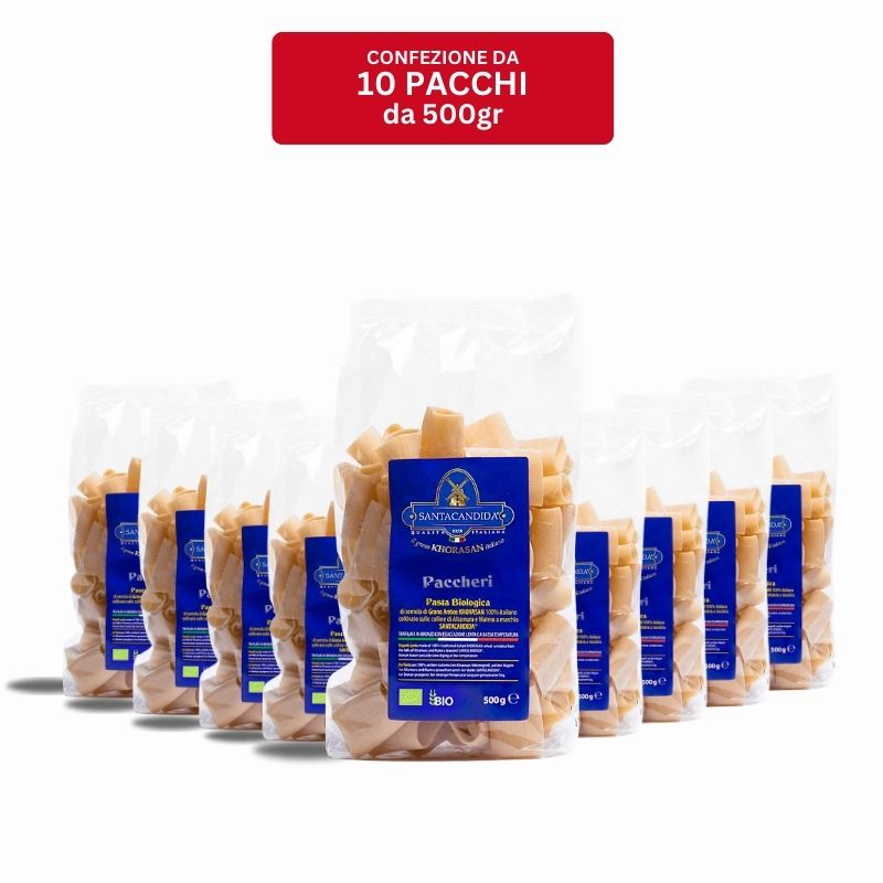 BOX Paccheri di Khorasan bio 10 pz