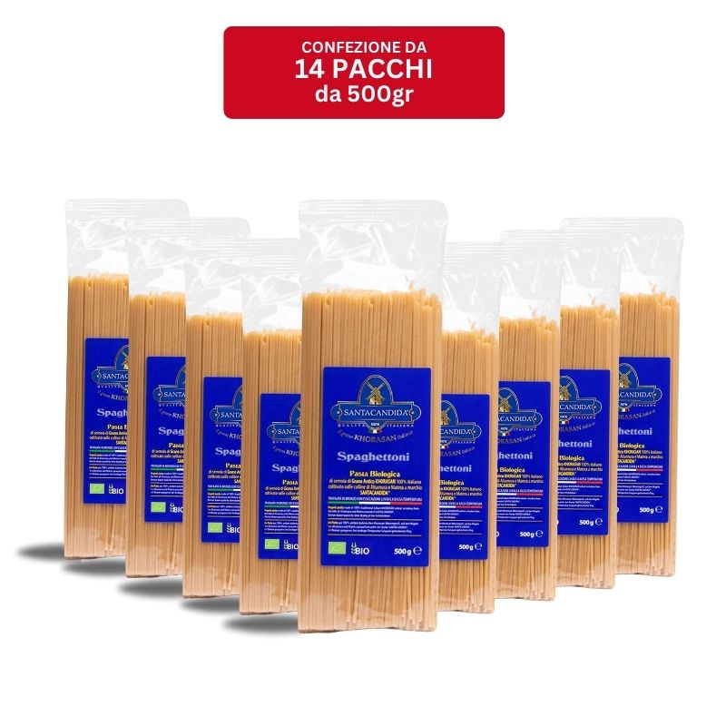 BOX Spaghettoni di Khorasan bio 14 pz