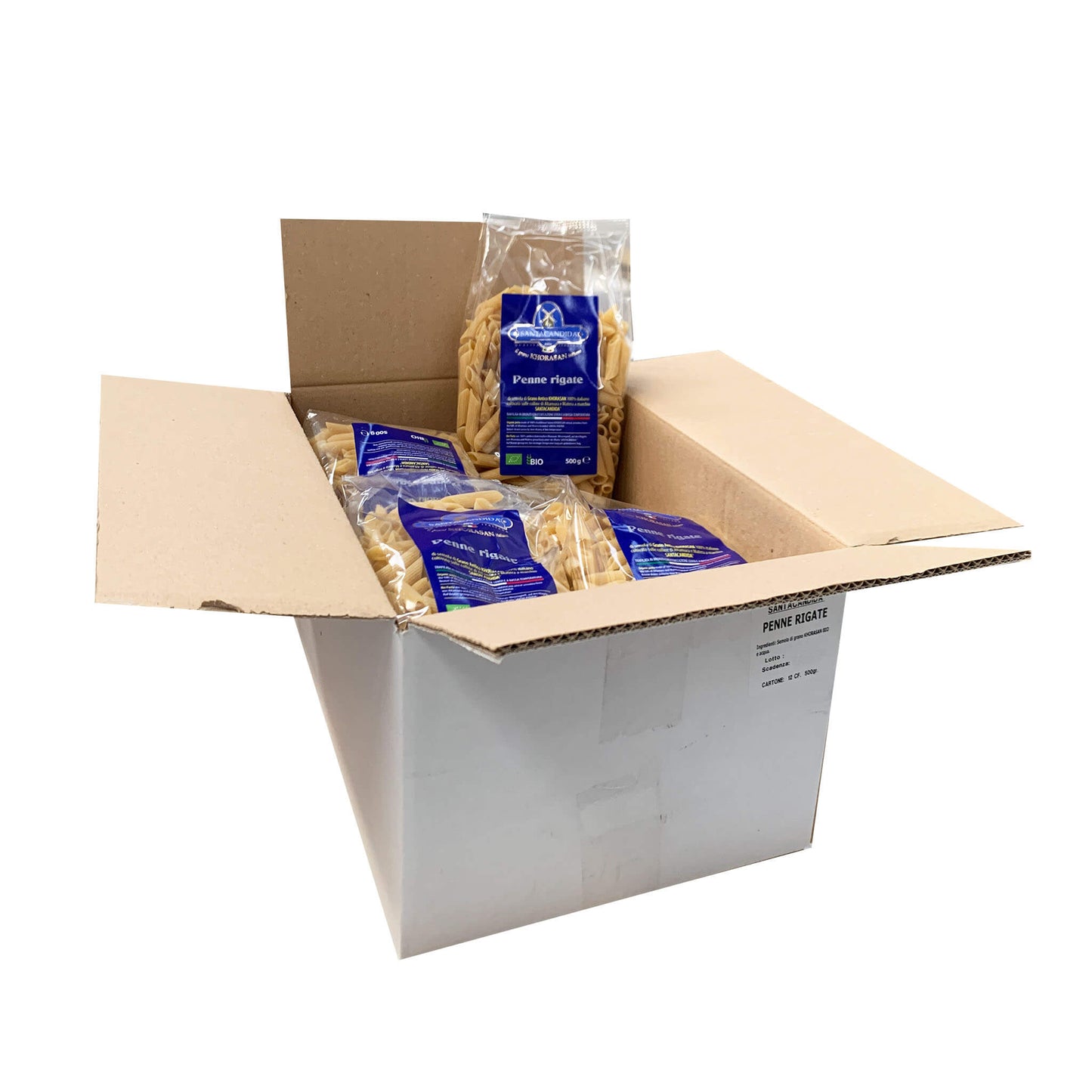 BOX Penne rigate di Khorasan bio 12 pz