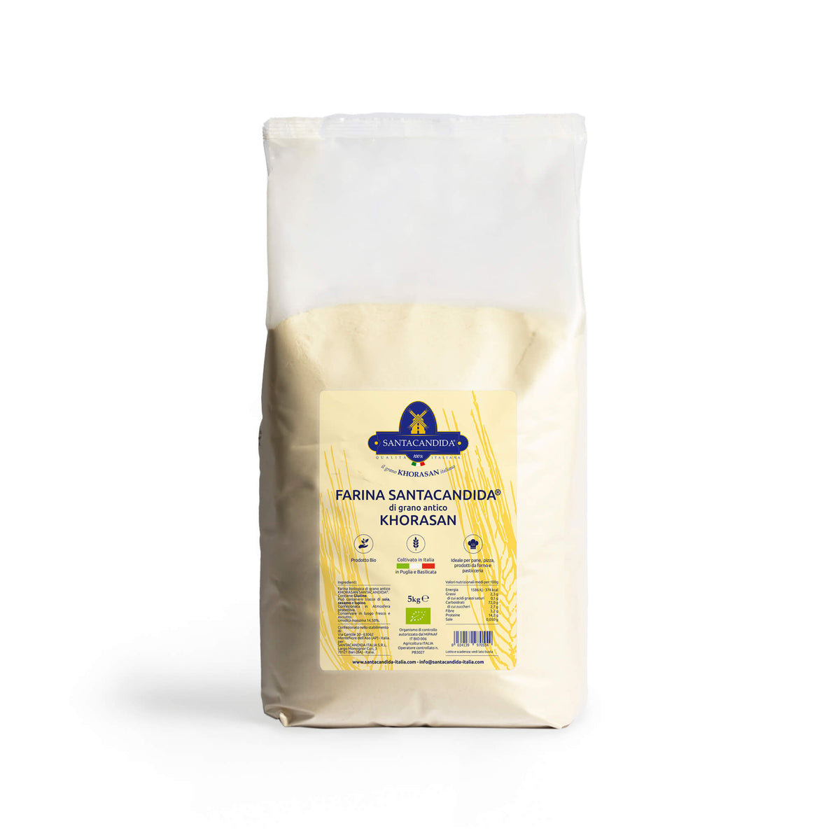 Farina di Sorgo integrale BIO 5Kg : : Alimentari e cura della casa