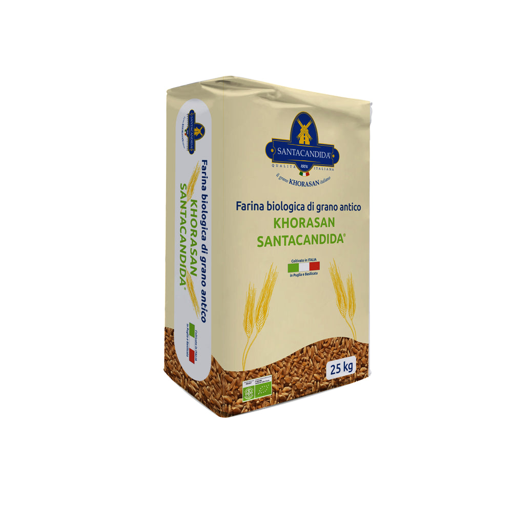 FARINA 25 kg bio di grano antico Khorasan SANTACANDIDA