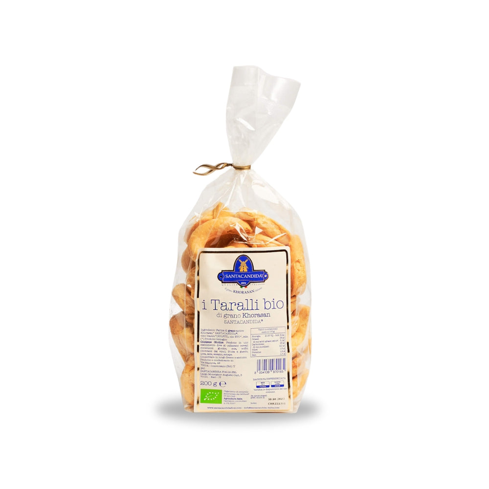 
                      
                        <tc>Taralli of Khorasan wheat</tc>
                      
                    