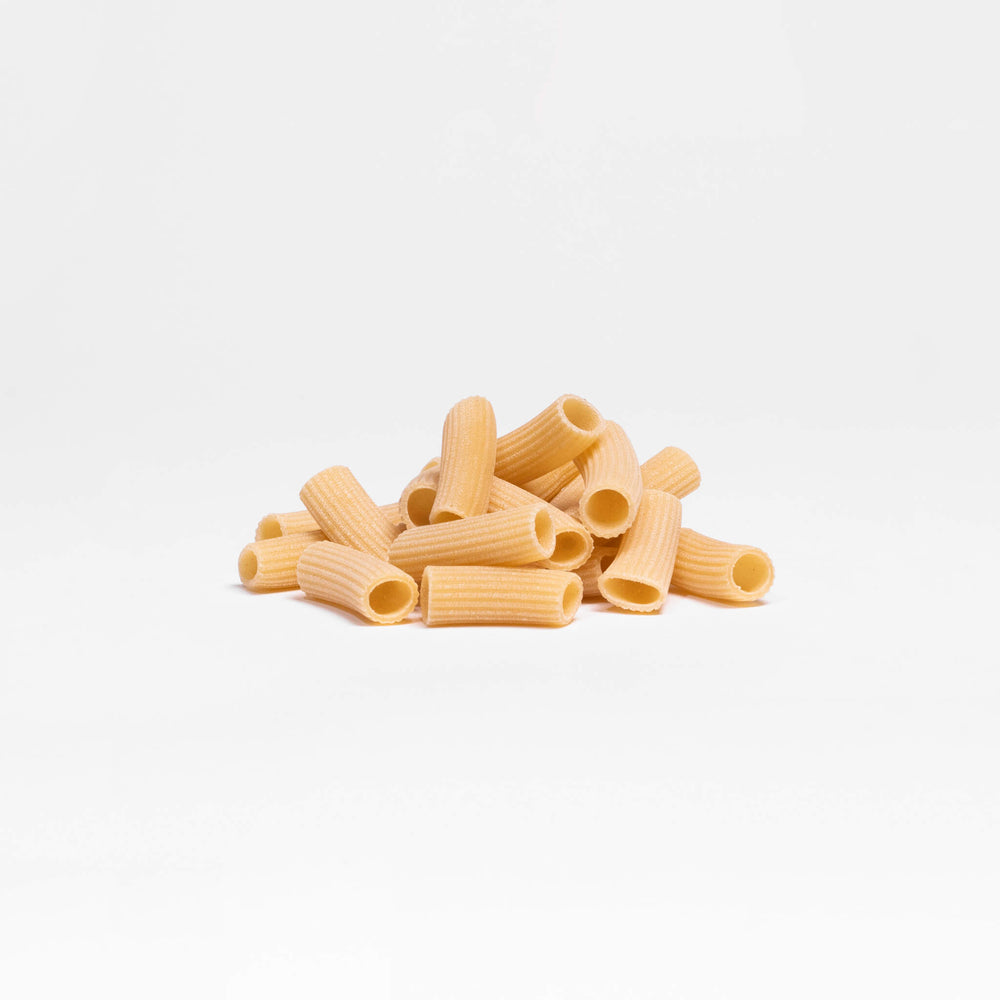 
                      
                        <tc>RIGATONI
organic pasta of ancient Khorasan SANTACANDIDA wheat</tc>
                      
                    